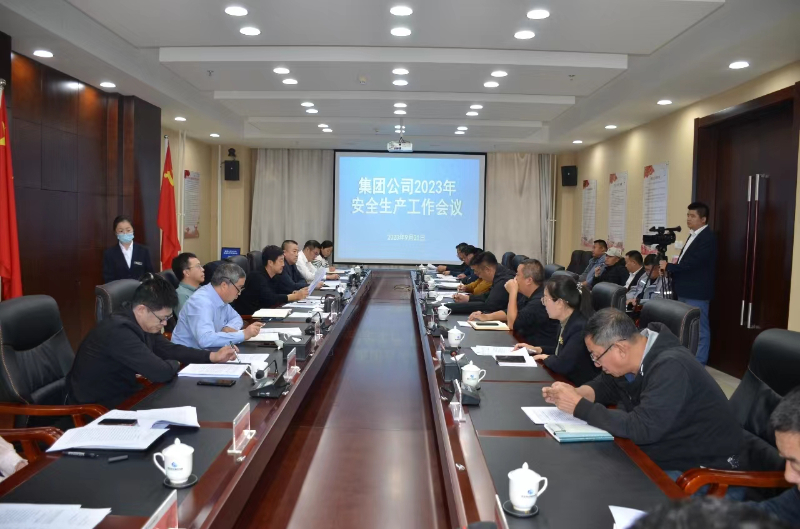 强化安全生产意识 筑牢安全生产防线 | 集团公司召开2023年安全生产工作会议