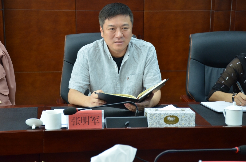 集团公司党委委员副总经理张明军主持召开分管工程项目调度会